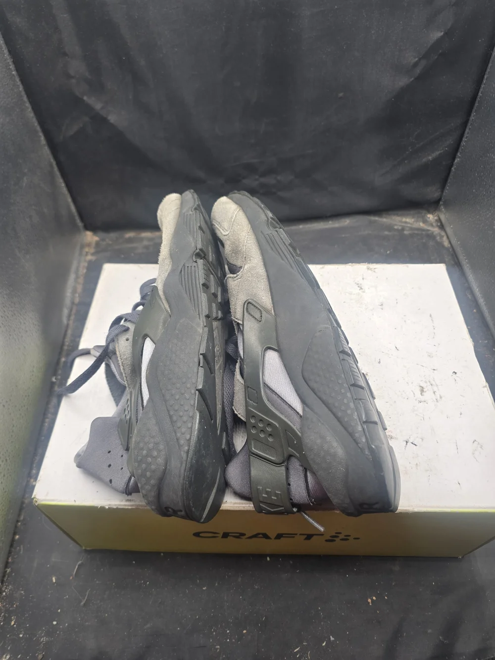 SKU A0418M Nike Men’s Athletic Suede Sneakers in Gray